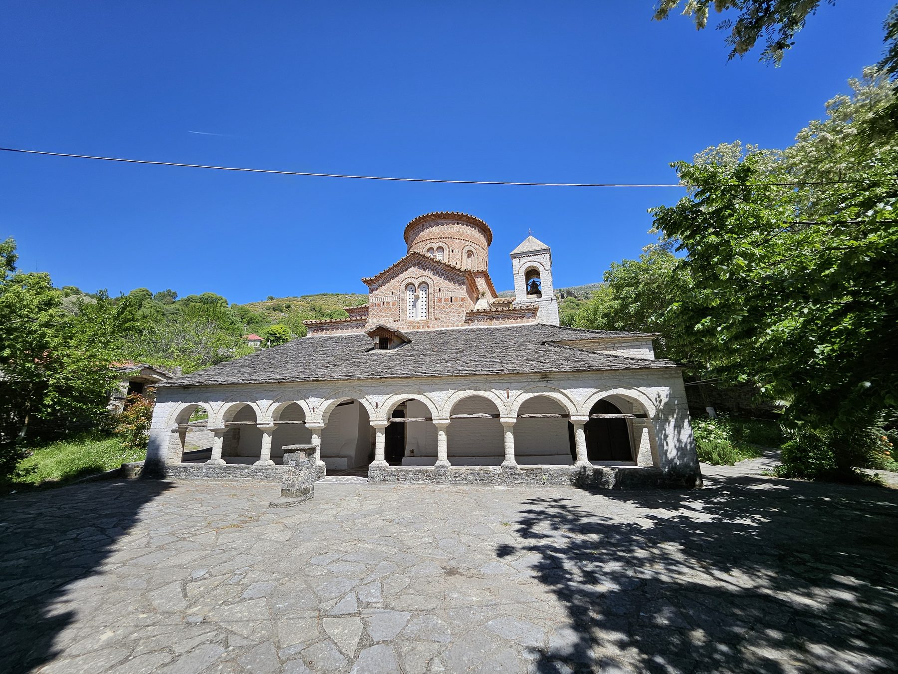 The medieval church of Labovë e Kryqit