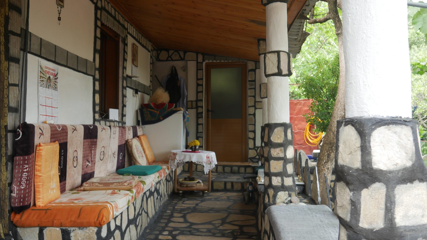 A traditional stone house